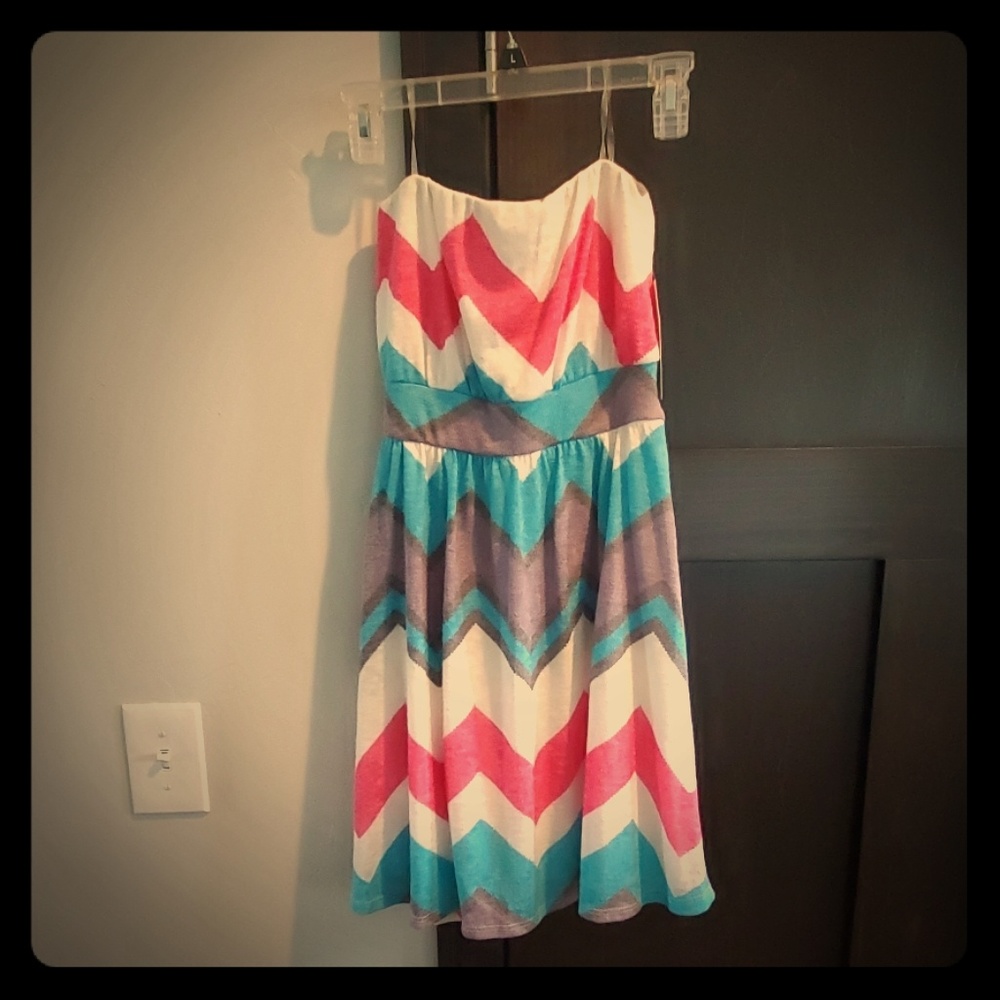 Strapless dress